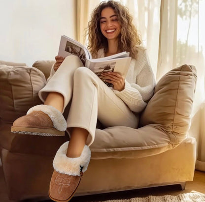 Saddle Step™ Boot-Style Slippers